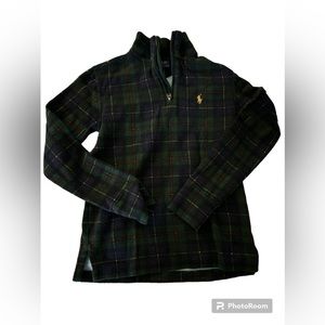 Polo half zip sweatshirt